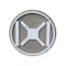 International Concepts Round 36 in Rd Top Ped Table, Dining Ht, White/Heather Gray, 36 W, 36 L, 29.9 in H, Wood K05-36RT-27B - alternate 5